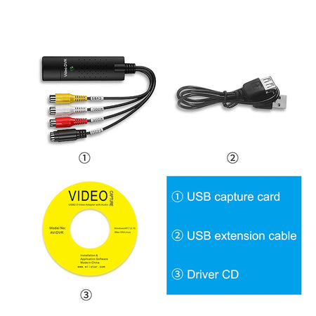 USB Video Capture Card Converter