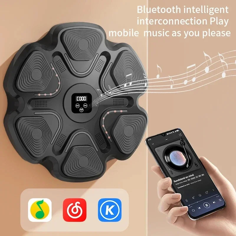 Macchina da boxe musicale – Attrezzo intelligente da parete Macchina da boxe musicale – Attrezzo intelligente da parete