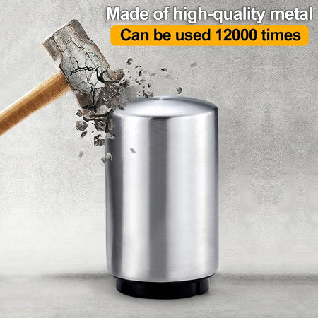 Automatic Beer Bottle Opener | Stainless Steel, Magnet, Push Down