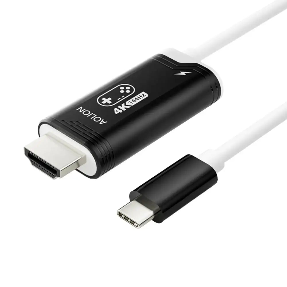 2M 4K Type C to HDMI Adapter for Nintendo Switch Dock Black 4K 144HZ