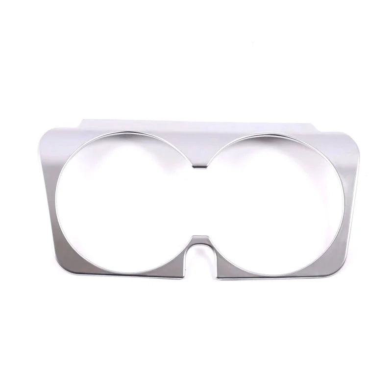 Mercedes Benz C E GLC Class Carbon Fiber Texture Gear Shift Panel &amp; Cup Holder Cover - W205 W213 X253 2016-2021 C / ABS