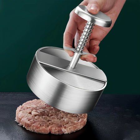 Hamburger Meat Press Patty Maker &ndash; Adjustable Thickness for Perfect Patties