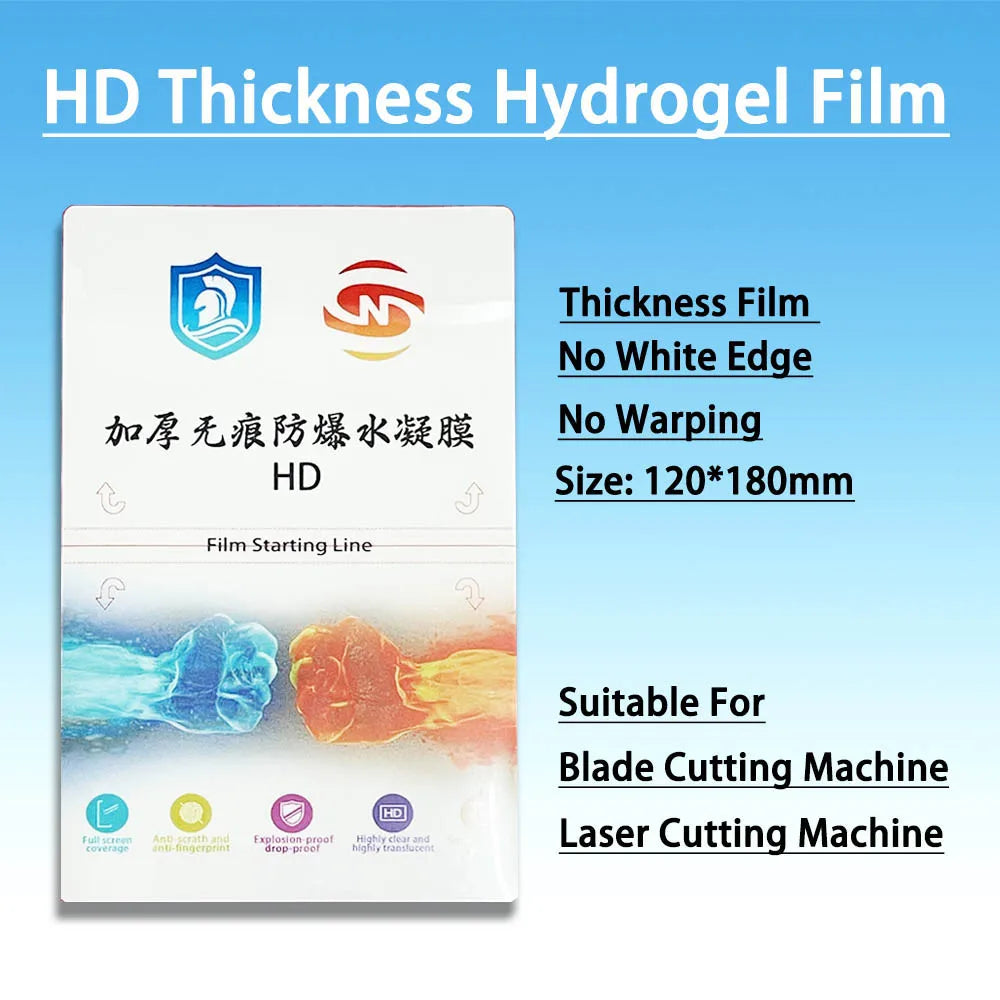 3D Embossed Shining Rear Sticker &ndash; HD Anti-Blue Film