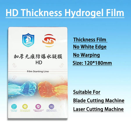 3D Embossed Shining Rear Sticker &ndash; HD Anti-Blue Film