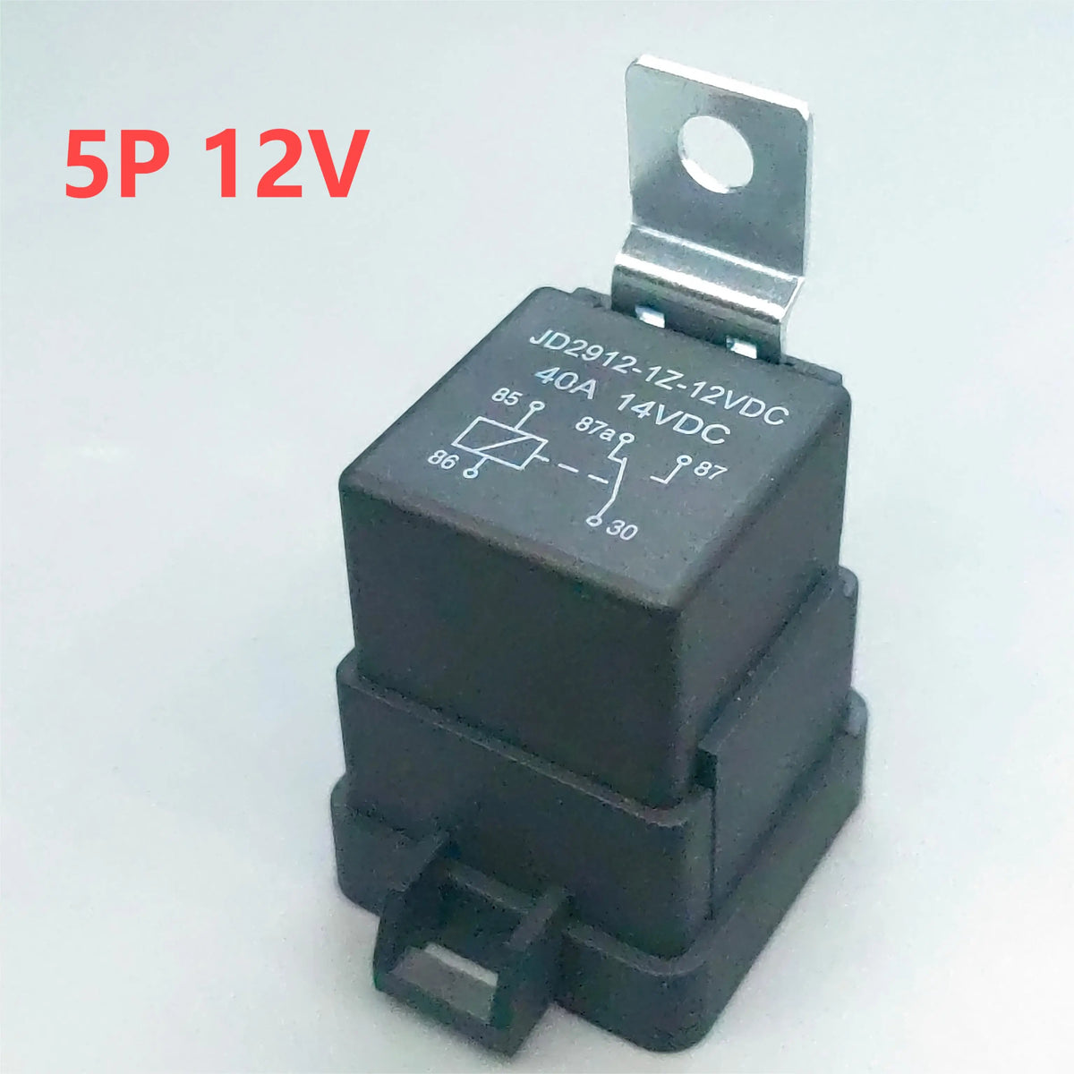 Car Auto Relay &ndash; Sealed Waterproof Design for 12V and 24V Systems 5P 12V