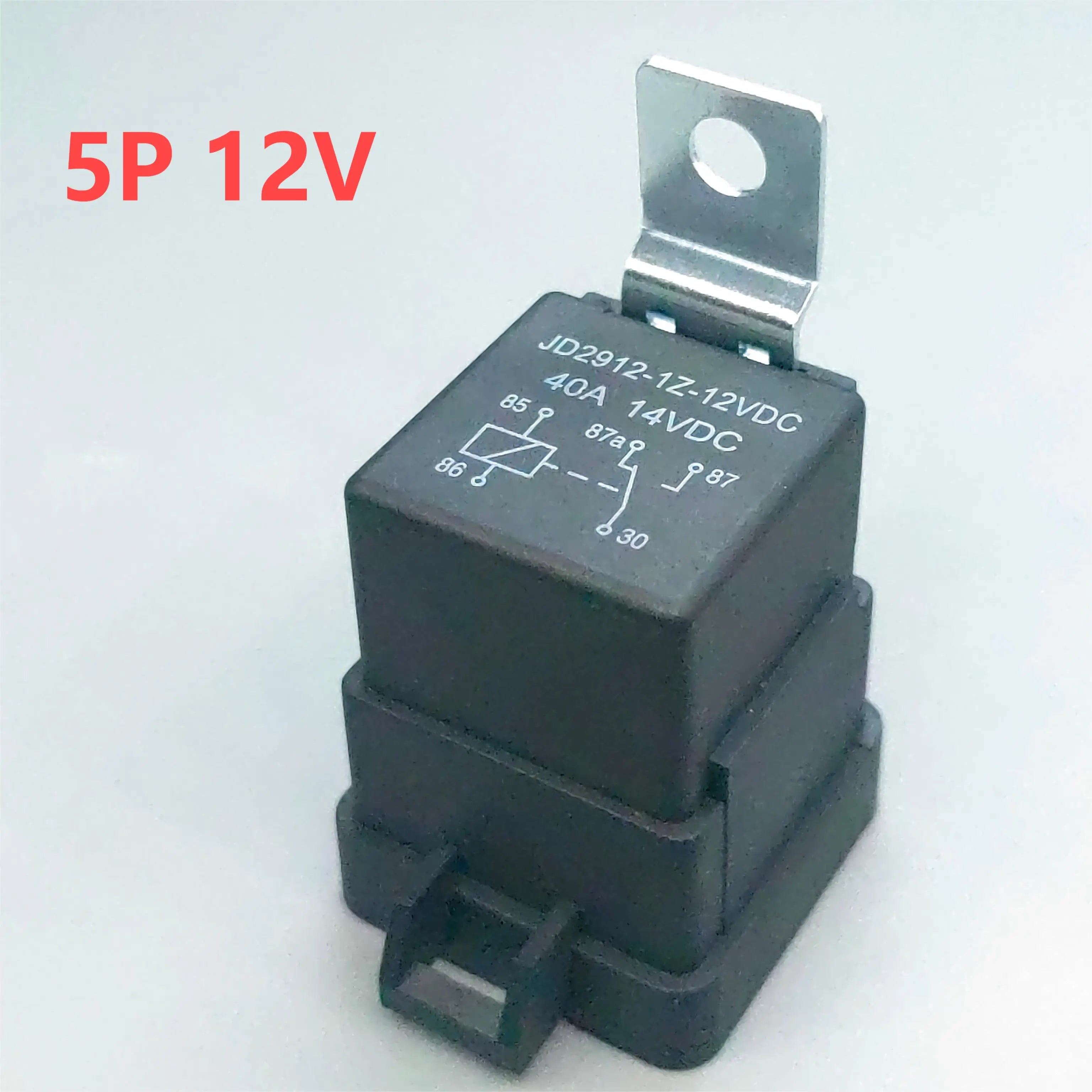 Car Auto Relay &ndash; Sealed Waterproof Design for 12V and 24V Systems 5P 12V