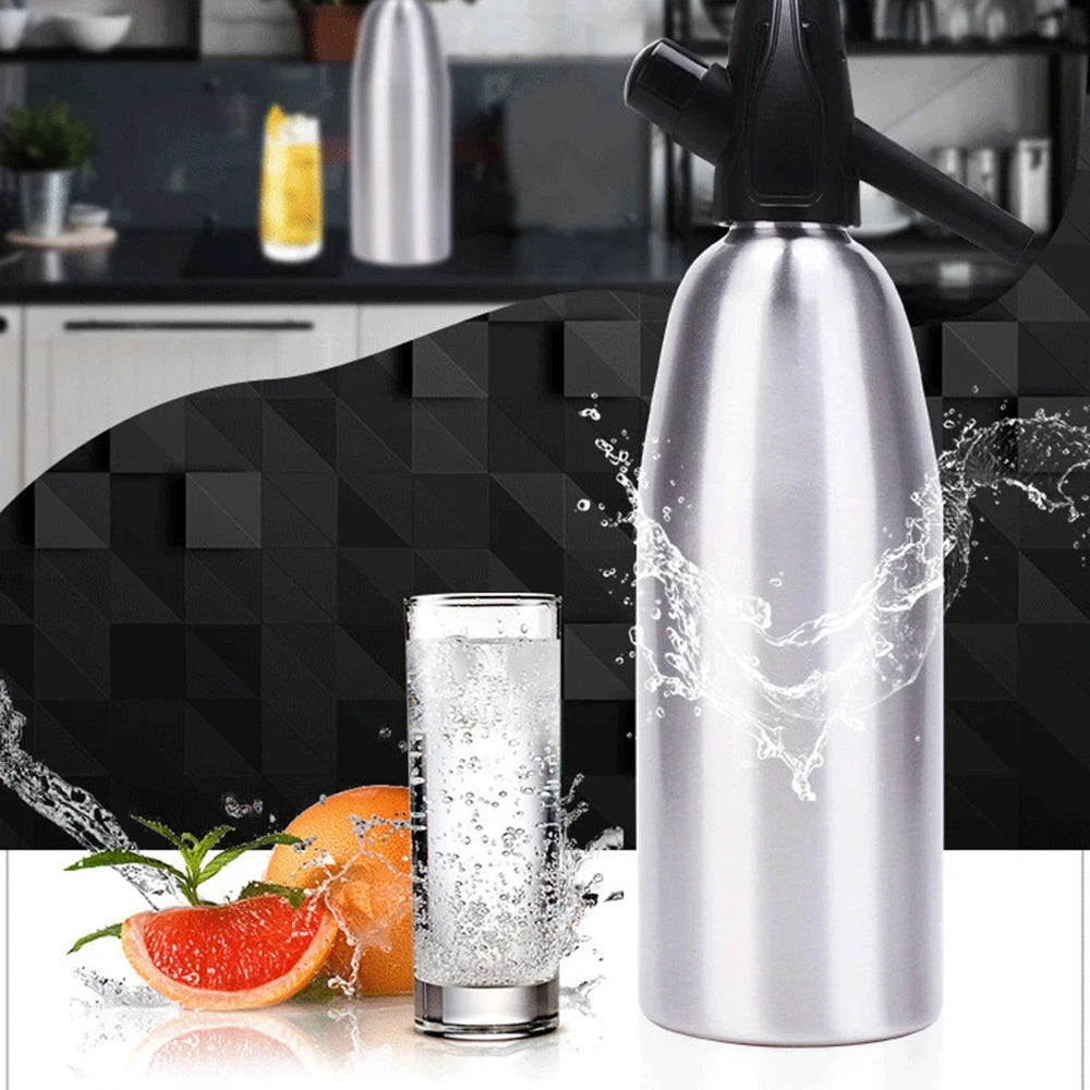Professional 1L Soda Siphon Bottle - Cake Decor Precision