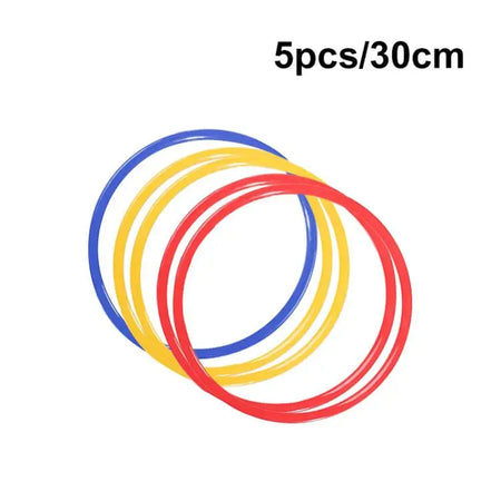AMYOGA Agility Training Rings for Soccer and Football Skills 5pcs 30cm