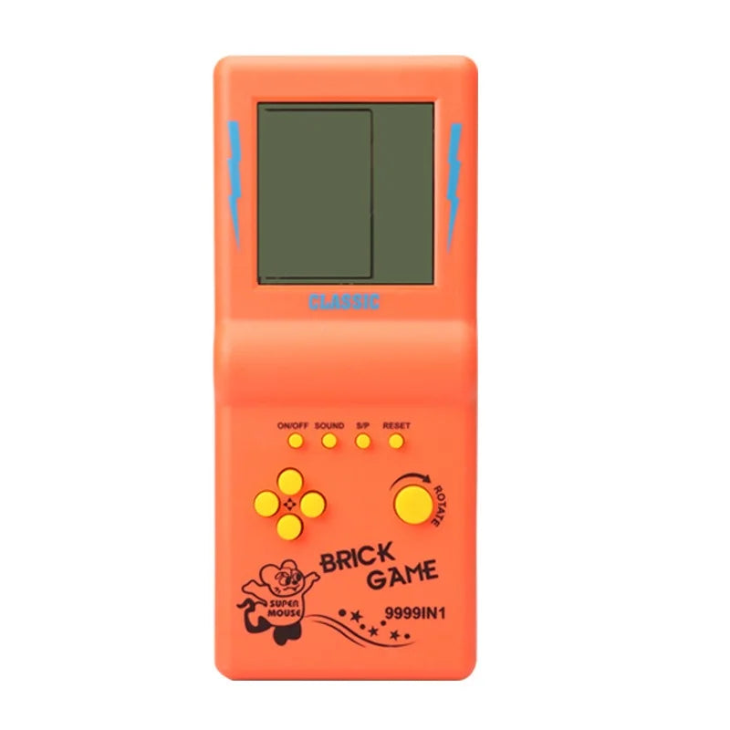 Classic Handheld BRICK GAME Console - Nostalgic Educational Toy for All Ages Bundle 1 / Type 4 / CHINA