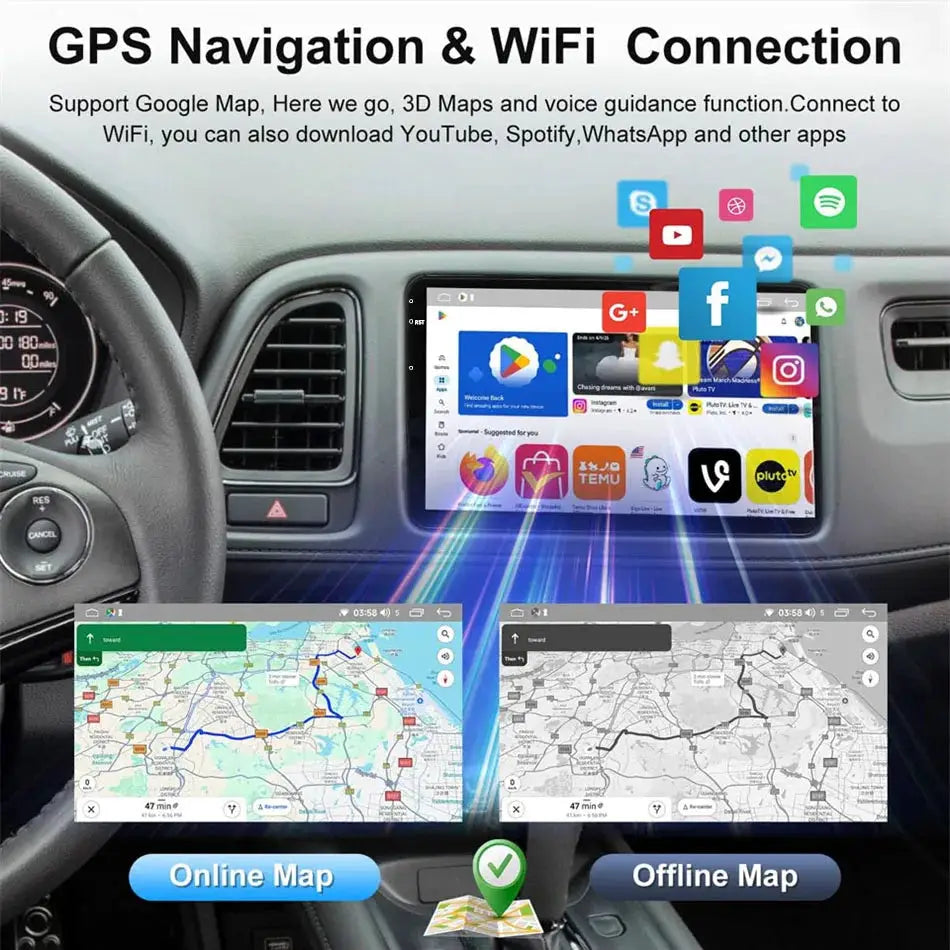 Android Car Stereo With Wireless CarPlay And GPS For VW Golf Passat by InterCyprus Trading Ltd