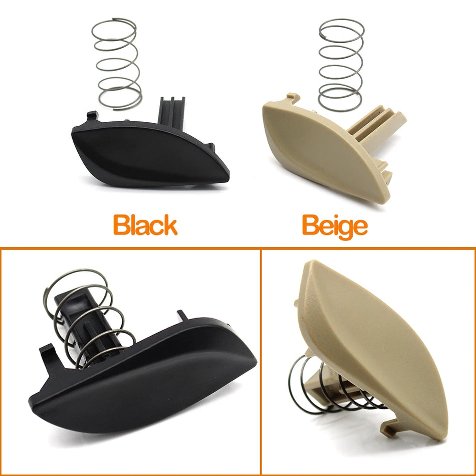 BMW Headrest Button Cover for 5 Series, 7 Series, 5GT, X5, X6, PC ABS