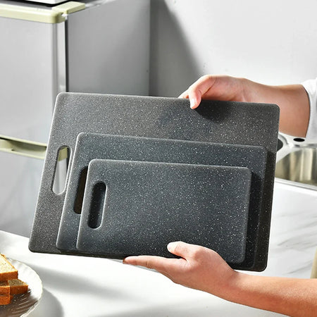Imitation Stone Grain Plastic Chopping Board &ndash; Durable and Non-Toxic Design