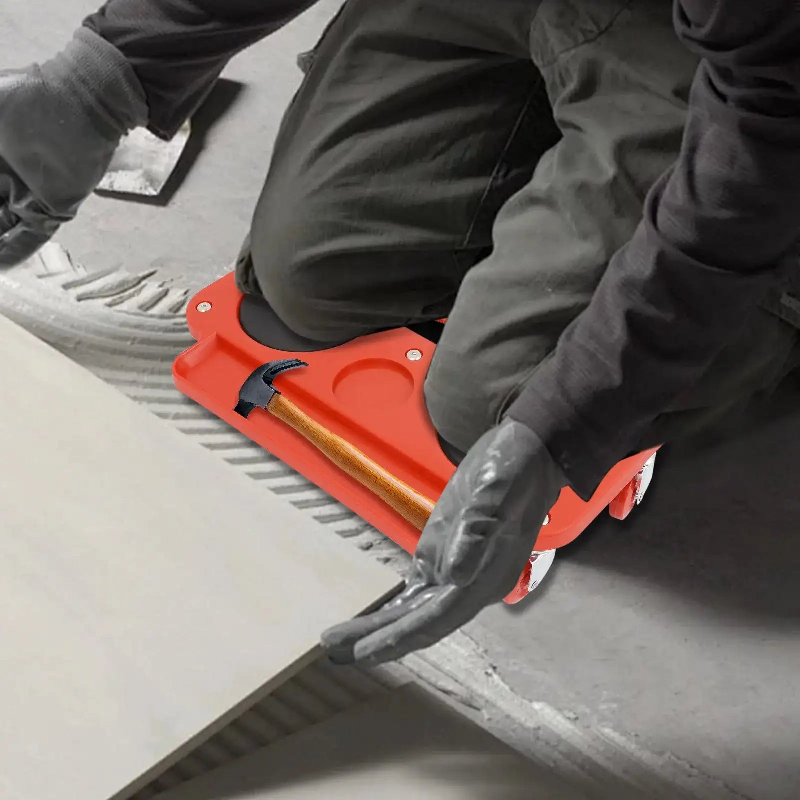 Knee Creeper With Universal Wheels &ndash; Ergonomic Kneeling