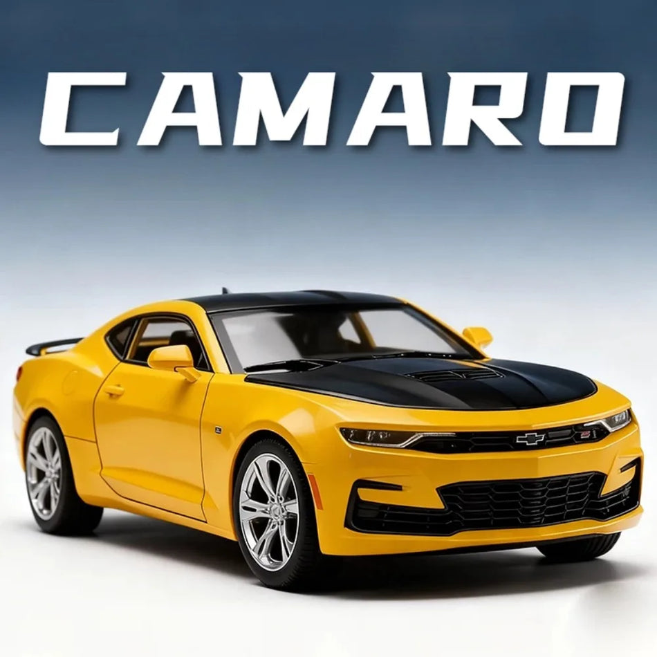 Diecast modelauto voor Camaro 530LI, glijdende ophangingen, verstelbare stoelen