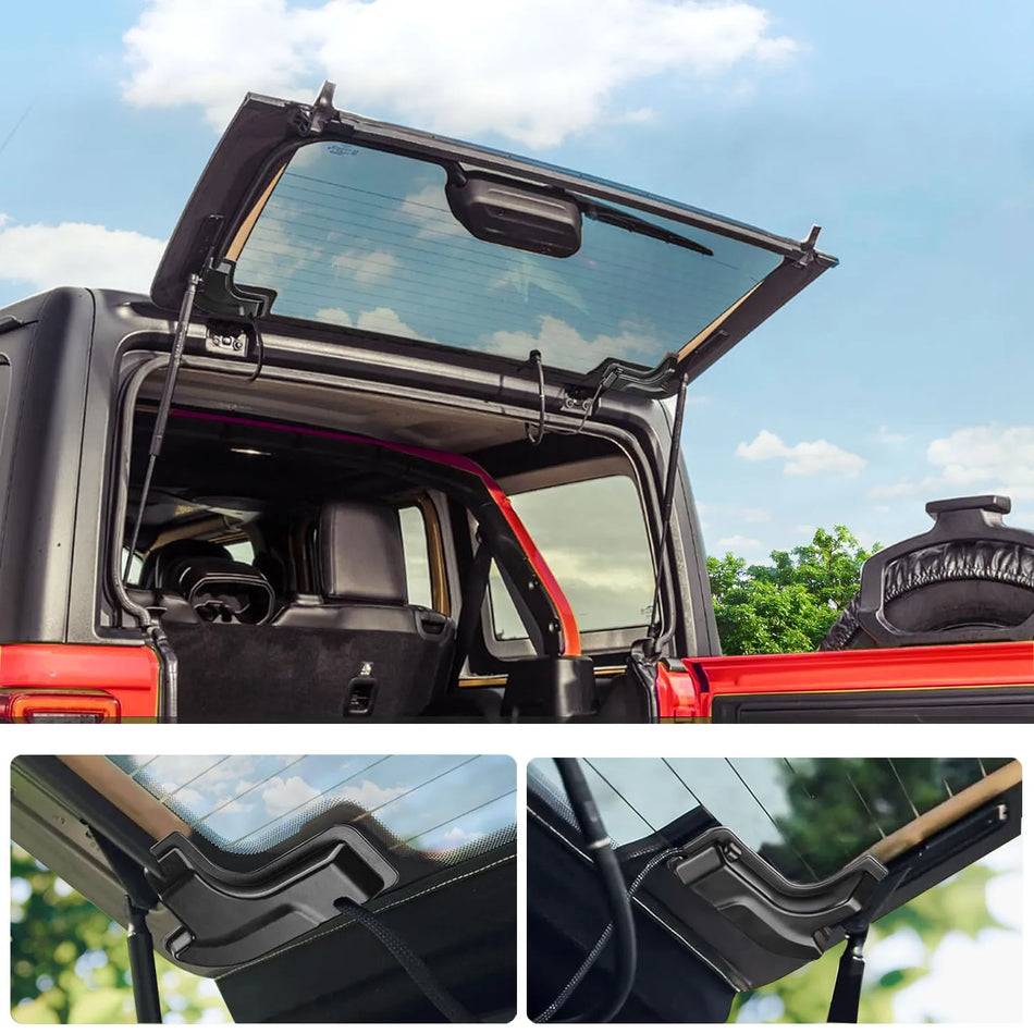 Jeep Wrangler JL 2018-2024 için Cam Isıtıcı Tel Koruma Kapağı