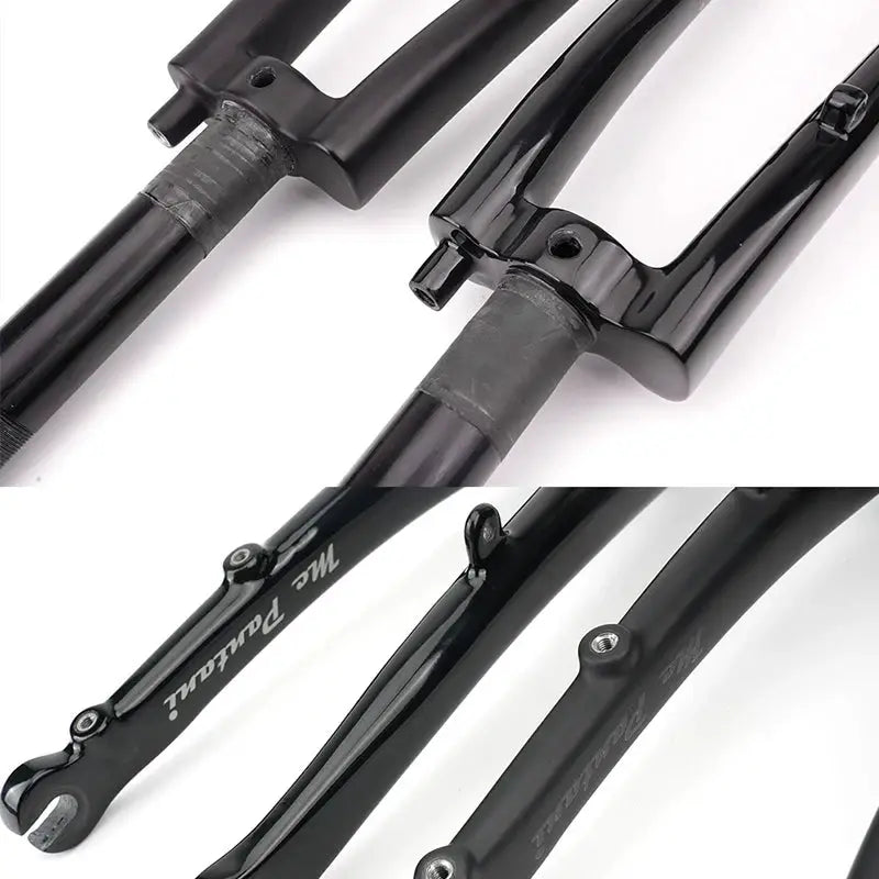 RIRO Carbon Fork for Brompton Bike Ultralight Folding Bicycle Fork 16 '' 1 3/8 1 1/4 355 Folding Bike Fork Fit Disc /C Brake by InterCyprus Trading Ltd