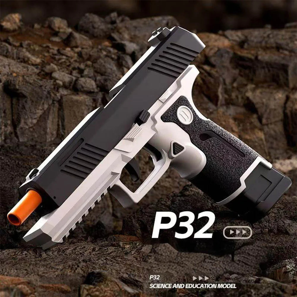 Stress Shot Toy Gun WHITE