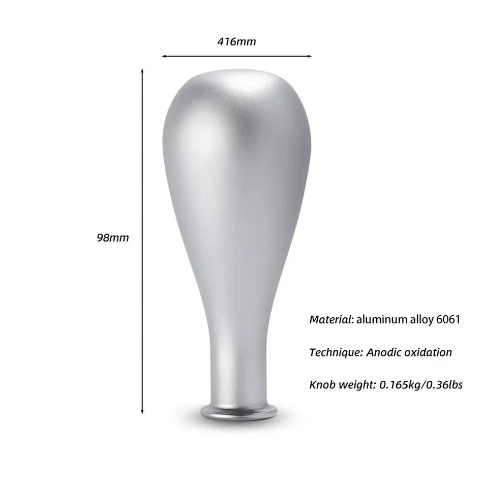 Aluminum Alloy Manual Gear Shift Knob for Honda Civic Integra NSX EK9 FD2 by InterCyprus Trading Ltd