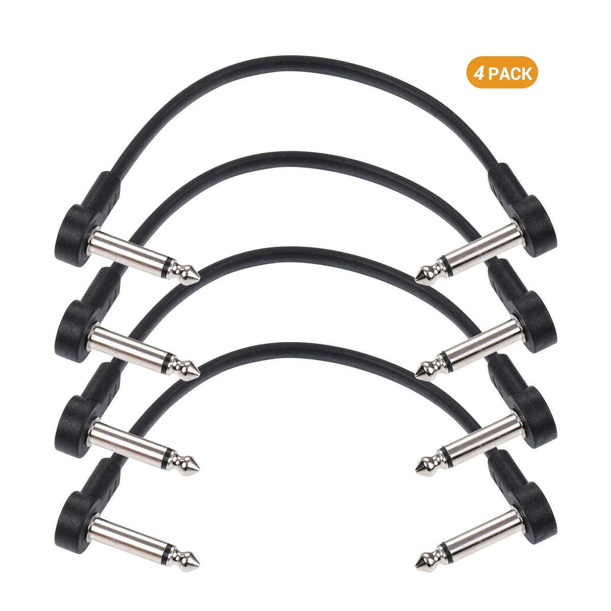 Ggiant AC-8 Patch Cables 6 Inch - Space Saving Flat Design