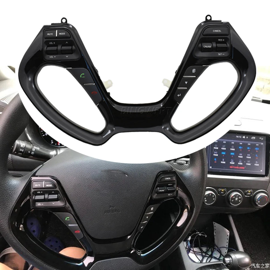 Gumb za nadzor hitrosti na volanu z Bluetooth klicem za KIA CERATOK3 KS3