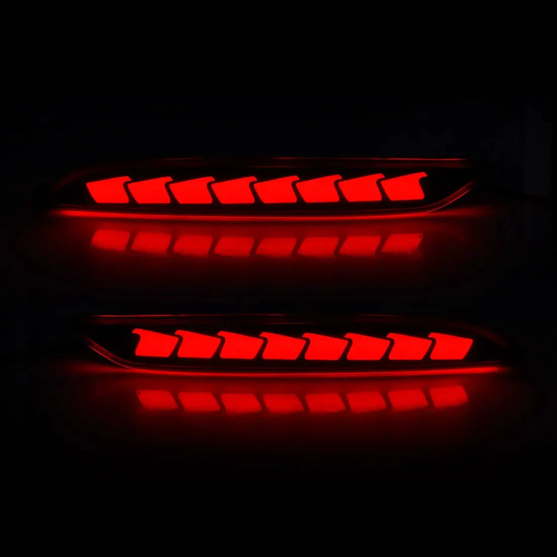 LED Rear Bumper Reflector Light For Chevrolet Cavalier 2020 2021 2022 Brake Warning Dynamic Turn Signal Lamp Car Accessories 12V by InterCyprus Trading Ltd