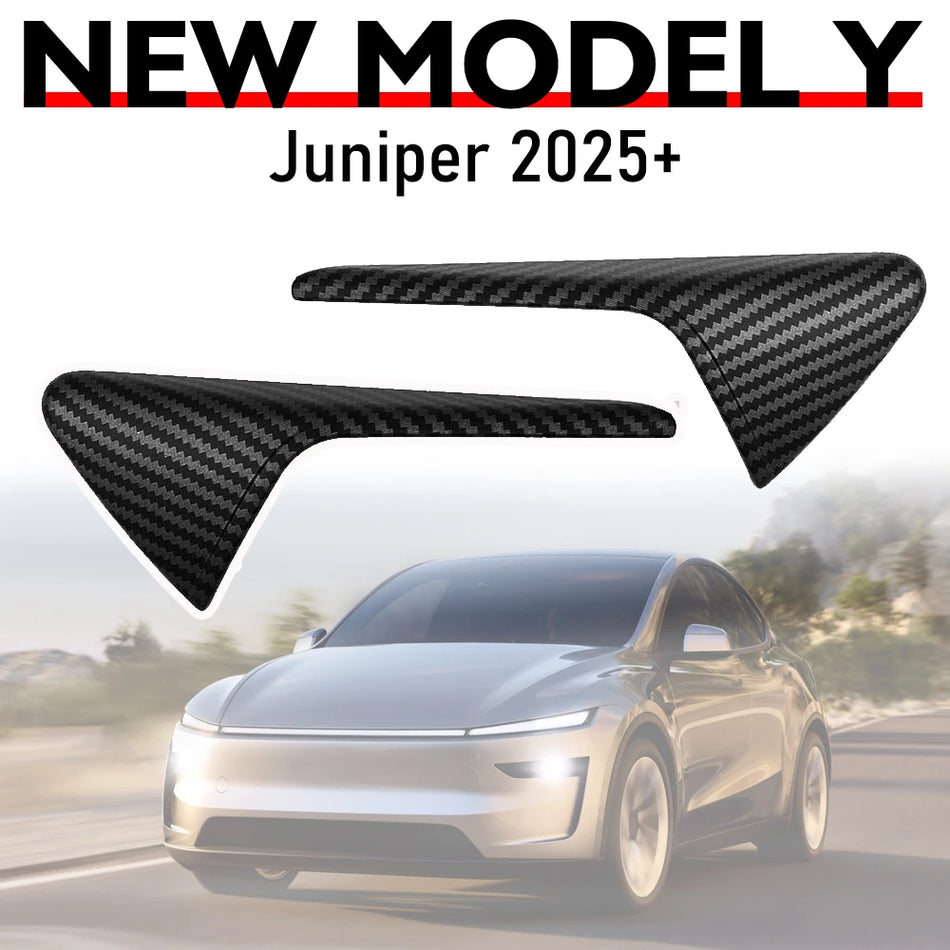 Carbonfaser-Seitenkamera-Verkleidung für Tesla Model Y Juniper Model 3 Highland