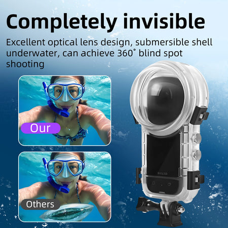 Insta360 X5 Dive Case &ndash; 60 Meter Waterproof Protection