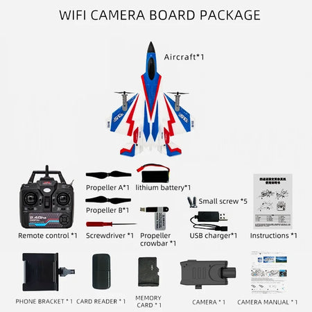 F22 RC Foam Plane &ndash; Ultra Stable Flight With 4K Camera SG F22 with 4K