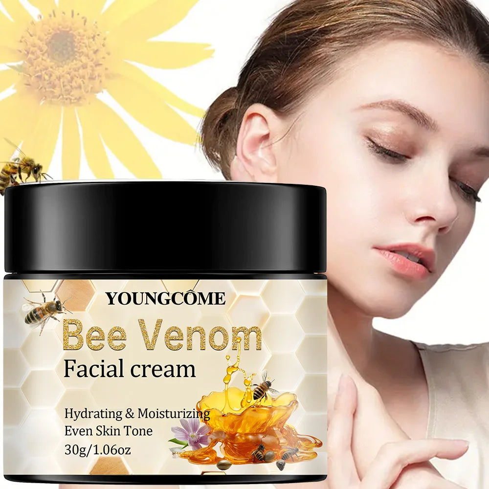 Youngcome Bee Venom Anti-Wrinkle Cream &ndash; Collagen Boosting Moisturizer 30g