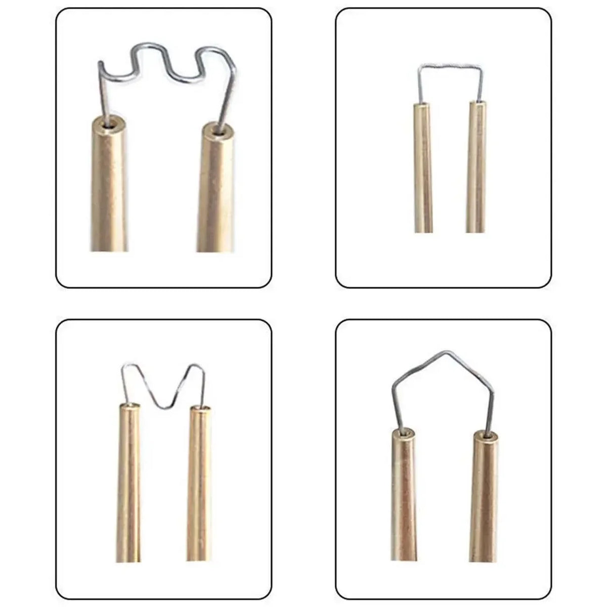 Car Bumper Repair Kit - Plastic Welding Hot Stapler for Auto Sheet Metal