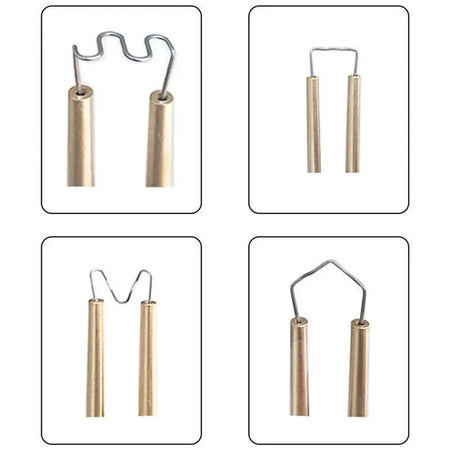 Car Bumper Repair Kit - Plastic Welding Hot Stapler for Auto Sheet Metal