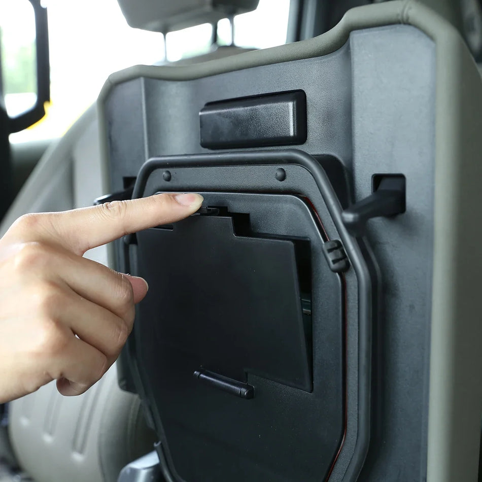 Кутия за съхранение с подлакътник за централната конзола Defender Черна 2020-2024