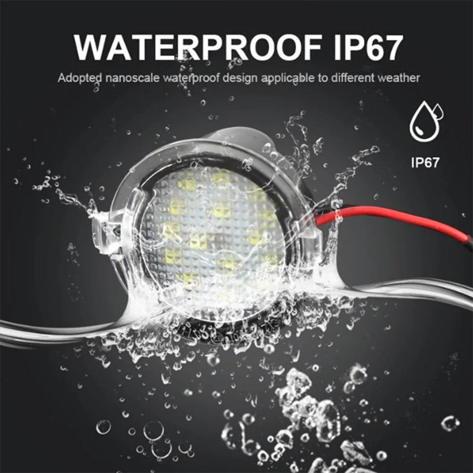 Ford Edge Mondeo MK5 Rearview Mirror Lights With LED