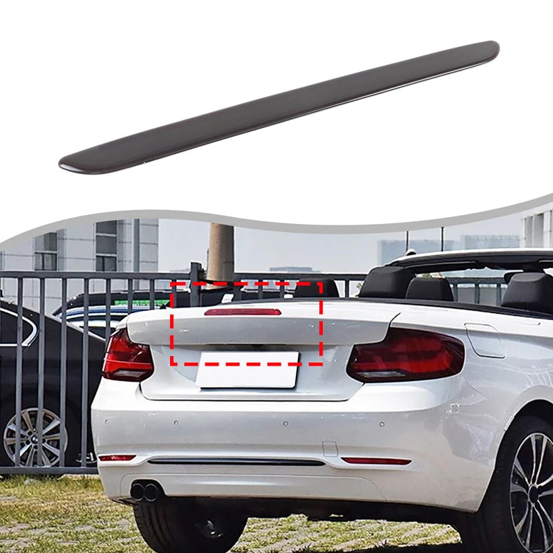 BMW 2 Serisi F22 F23 ABS Siyah Yüksek Montaj Stop Lambası Kapağı