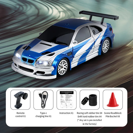 1/43 RC Car 2.4G Mini Remote Control Drift Car &ndash; High Speed 4302