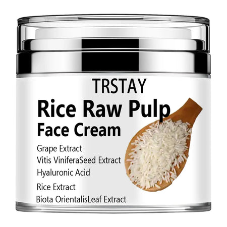 TRSTAY Rice Cream Moisturizer for Pore Shrinking and Anti-Aging 30G