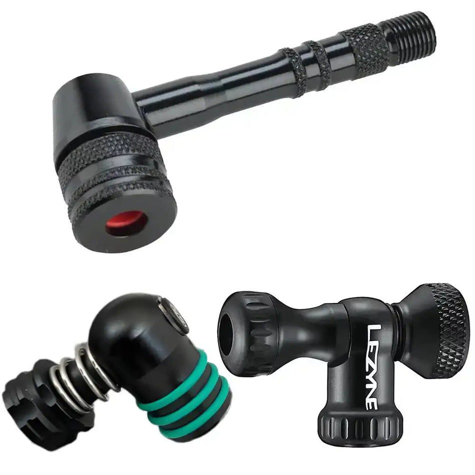 Disc Valve Adapter Presta &amp; Schrader &ndash; Universal Compatibility for Bicycle Pumps