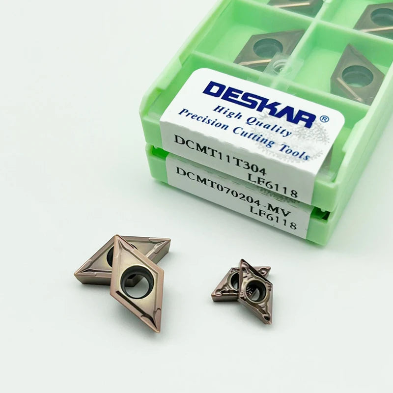 DCMT Carbide Inserts CNC Lathe Blades - Precision for Stainless Steel Cutting