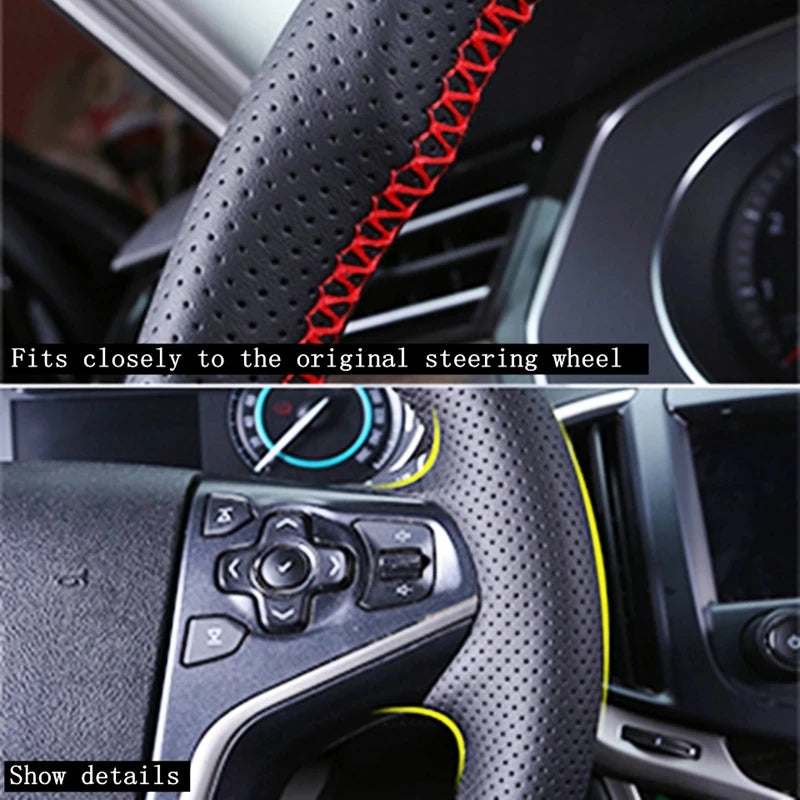 Audi A4 Allroad Q3 Q5 Steering Wheel Cover &ndash; Hand-Stitched