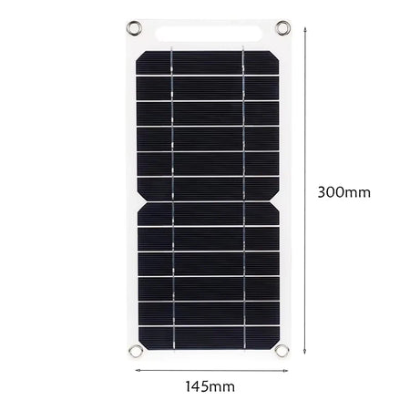 30W Portable Solar Panel &ndash; Waterproof USB Charging Outdoors