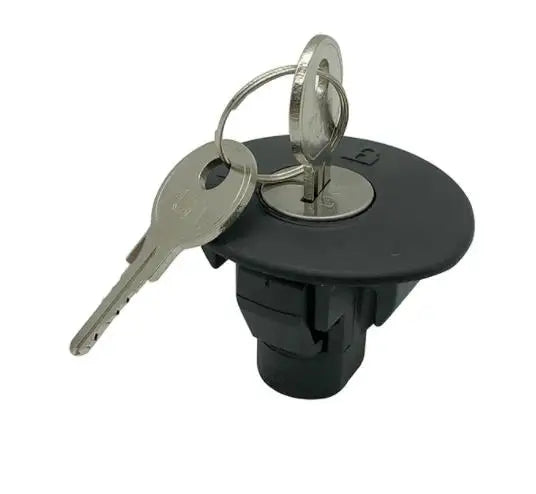 Locking Gas Tank Plug Cover Metal and Plastic for Ford Focus