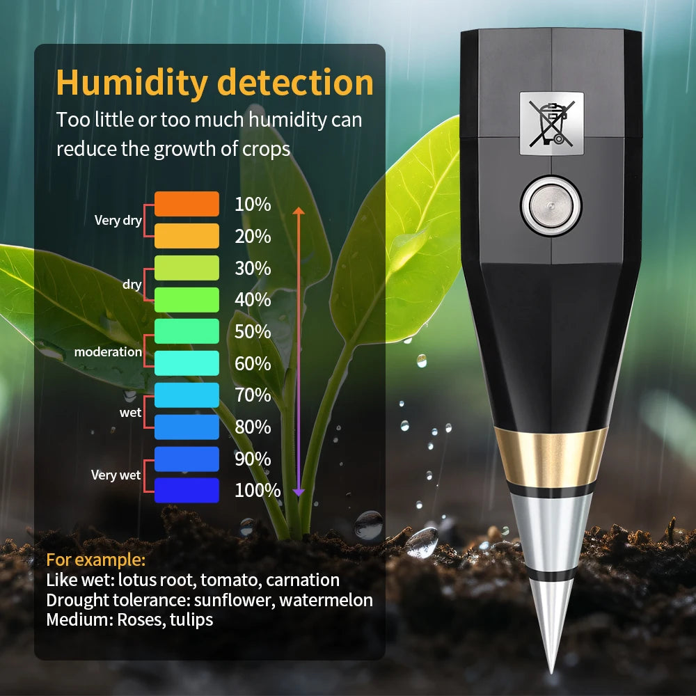 Soil Detector &ndash; 2 In 1 Moisture And pH Meter Waterproof