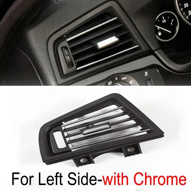 Only LHD Front Central Left Right Rear AC Conditioner Chromed Air Vent Grille Outlet Panel For BMW 5 Series F10 F11 2010-2017 by InterCyprus Trading Ltd