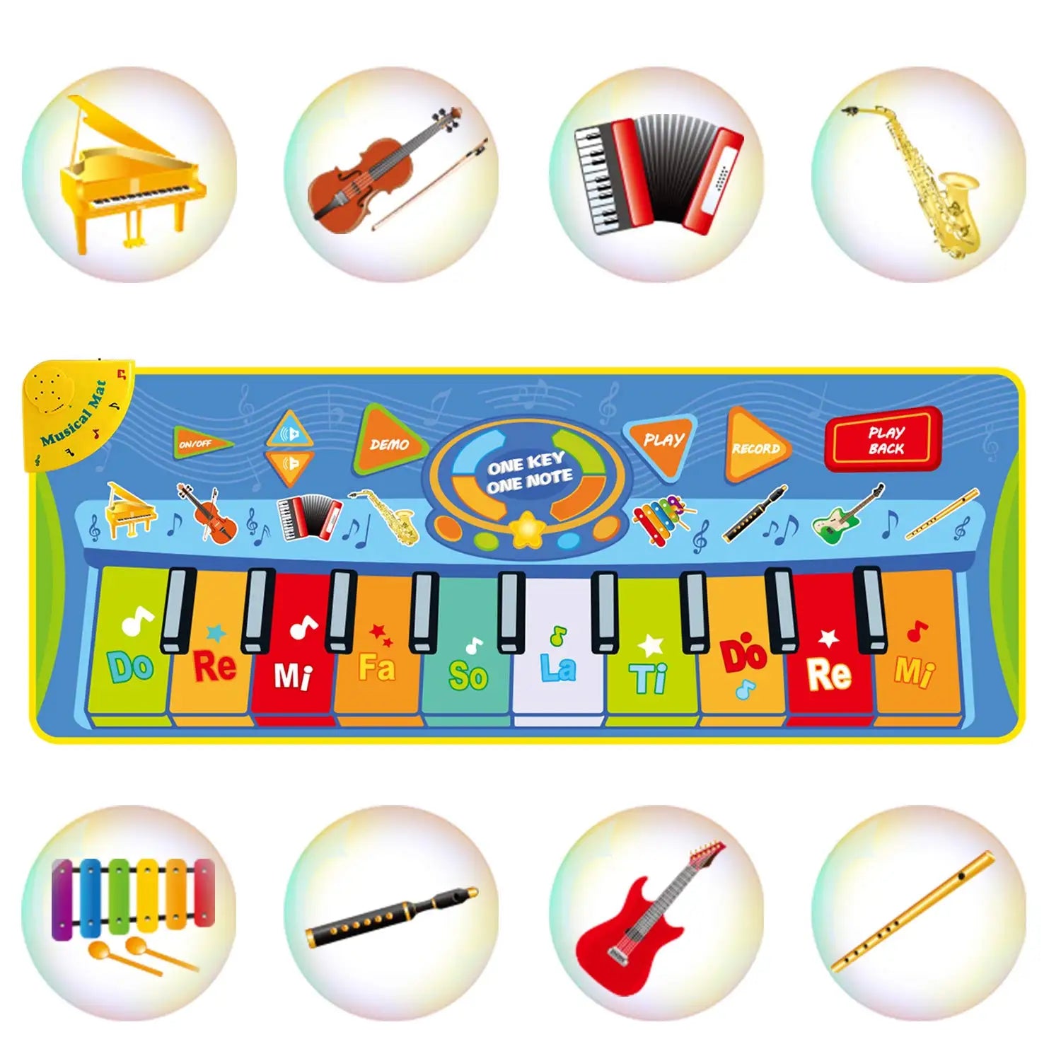 Music Playing Mat &ndash; Interactive Educational Fun for Kids