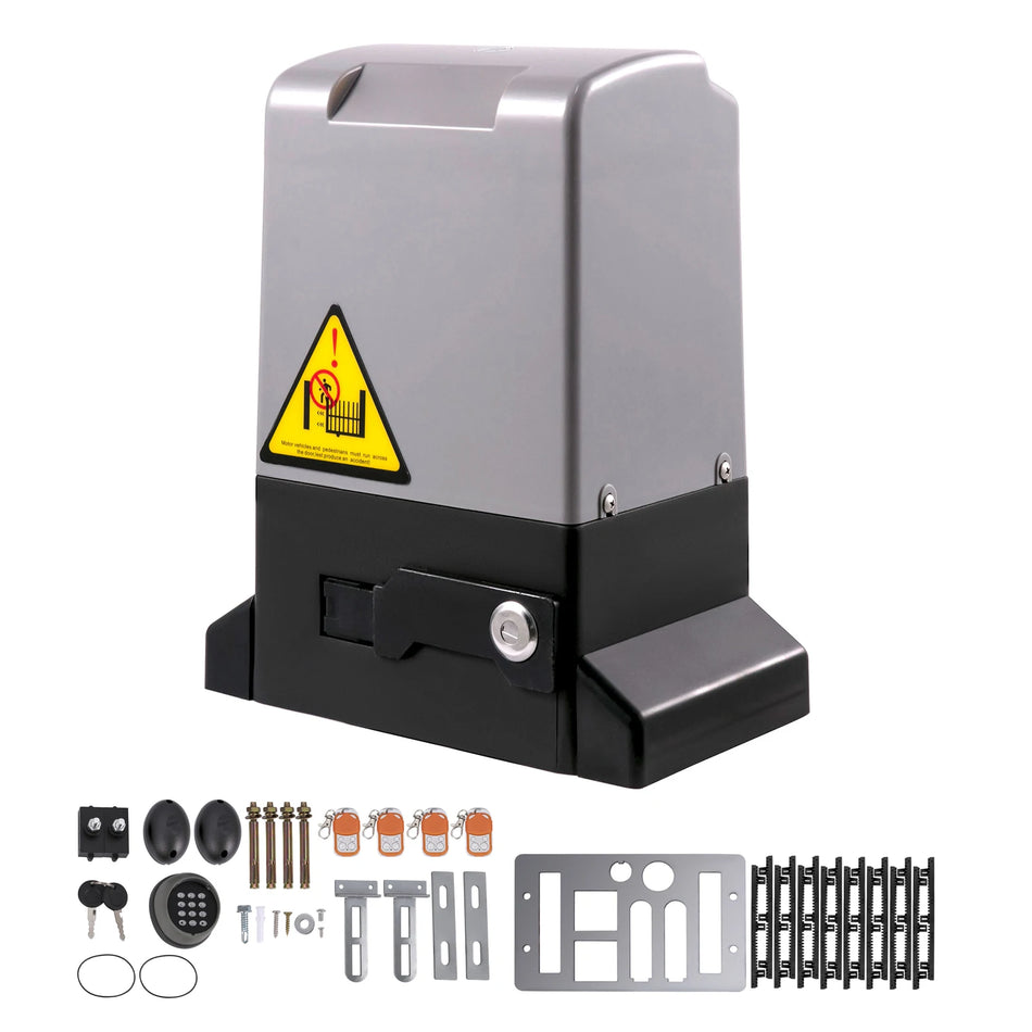 1800 KG Auto Sliding Gate Opener 7m With 4 Remotes