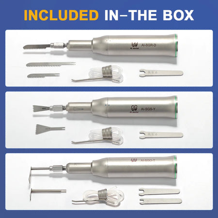 SGR-D SGS-Y SGO-T Micro Saw Handpiece &ndash; Precise Cut