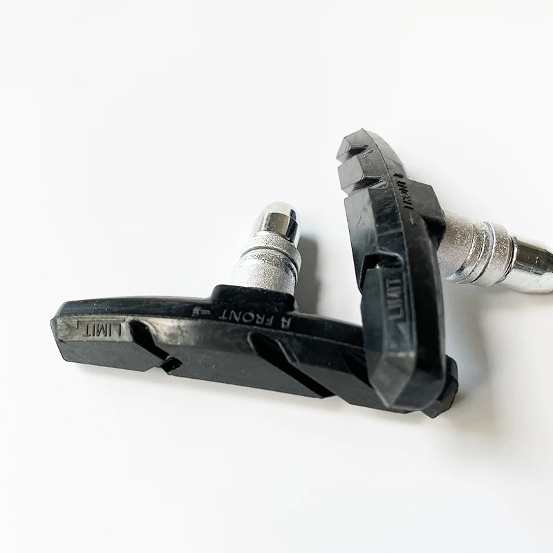 4 Pairs V-Shaped Silent Brake Pads For BMX - Quiet Durable