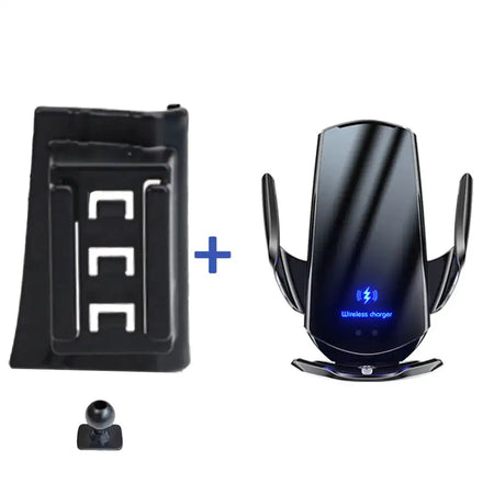 Tesla Model X S Wireless Charging Car Phone Holder Base Base and holder 3