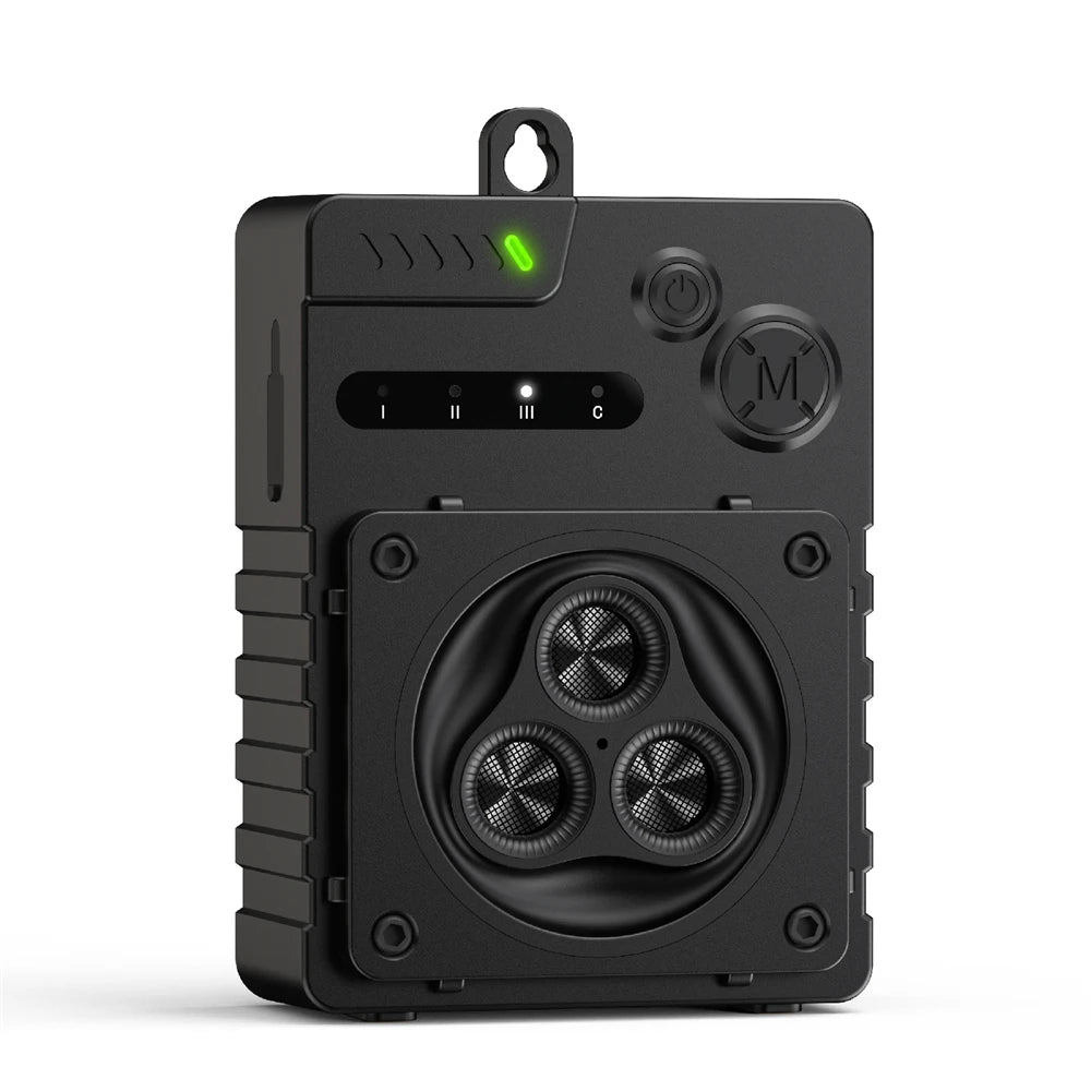 Automatic Ultrasonic Dog Stopper &ndash; Indoor Outdoor Use black