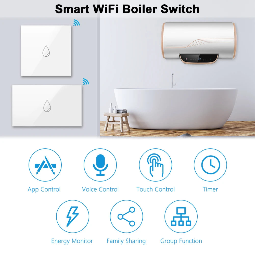 LoraTap WiFi Boiler &ndash; Voice Control And App Remote Access